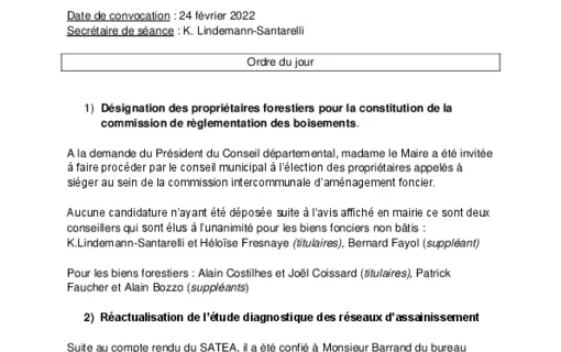 CR annee 2022